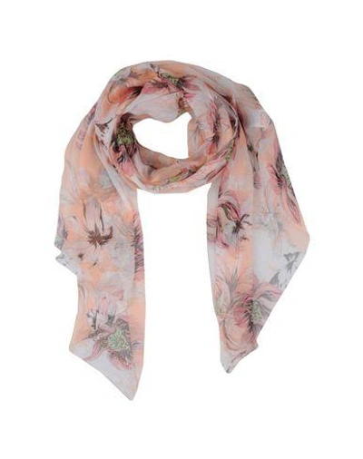 Shop Blumarine Scarves In Apricot