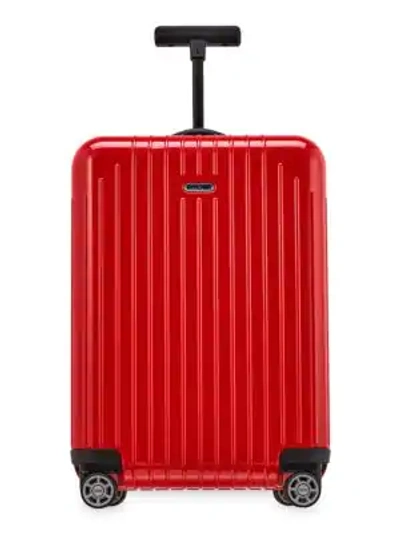 Shop Rimowa Salsa Air Ultralight Cabin Multiwheel Suitcase In Red