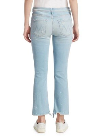 Shop Mother The Dutchie Ankle Jeans In Nice Shot