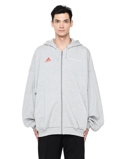 Gosha Rubchinskiy Adidas Zip-up Hoodie In Grey | ModeSens