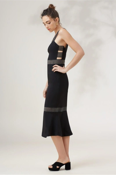 Shop Finders Keepers Firelight Midi Dress In Black