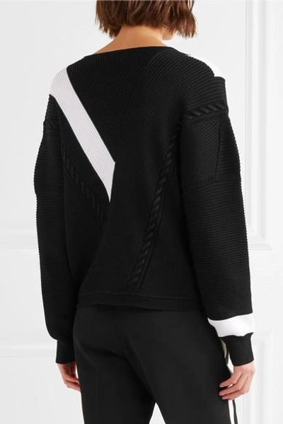 Shop Rag & Bone Cricket Mercerized Cotton Sweater In Black