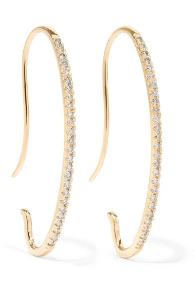 Shop Hirotaka Gossamer 10-karat Gold Diamond Earrings