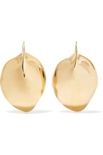 Shop Ariana Boussard-reifel Omineca Gold-tone Earrings