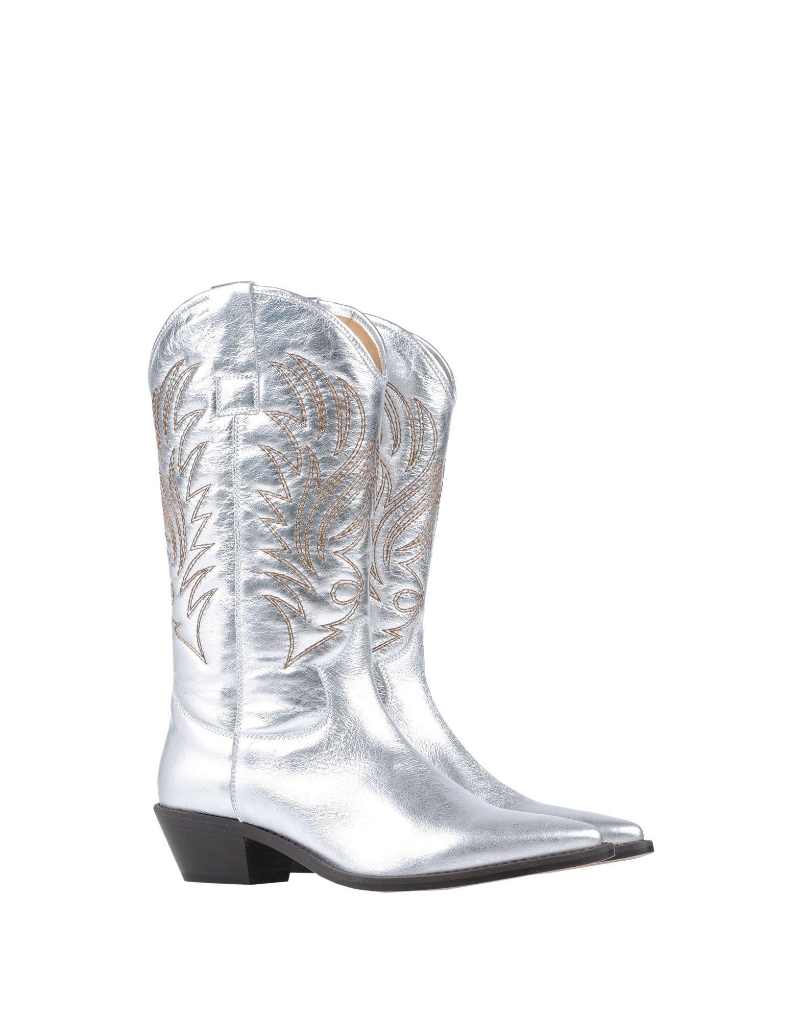 Lemaré Boots In Silver | ModeSens
