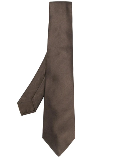 Shop Kiton Classic Pointed Tie