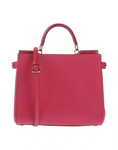 Shop Dolce & Gabbana Handbag In Mauve
