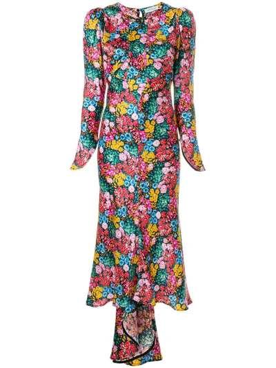 floral patterned dress