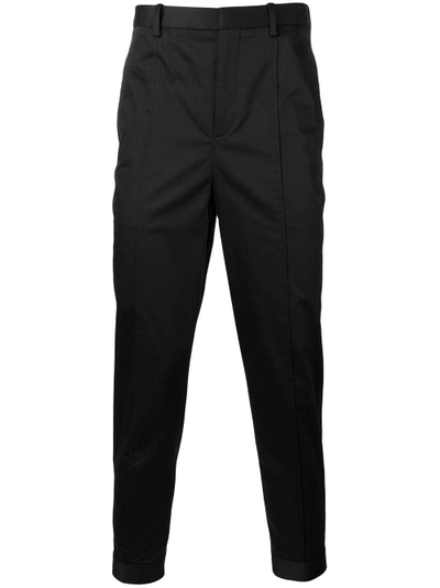 Shop Neil Barrett Tapered Tailored Trousers