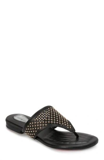 Shop Foot Petals Evie Sandal In Black Leather
