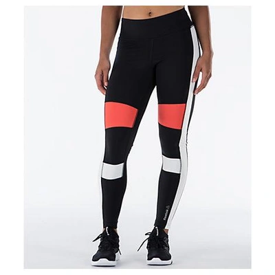 Shop Reebok Women's Speedwick Colorblock Training Leggings, Black