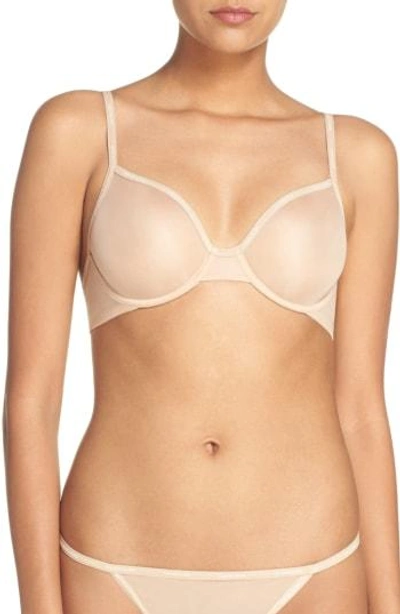 Calvin Klein 'f2781' Soft Cup Contour Bra In Bare