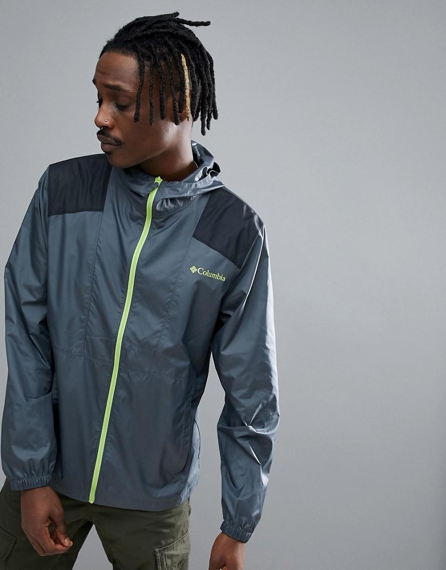 dark gray columbia jacket