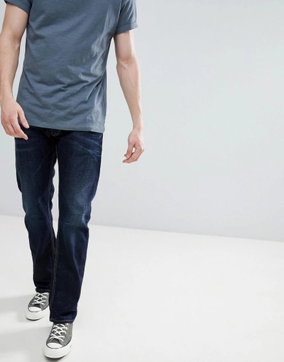 Replay Newbill Comfort Dark Wash Jeans - Blue | ModeSens
