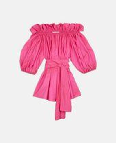 Shop Stella Mccartney Blouses In Pink