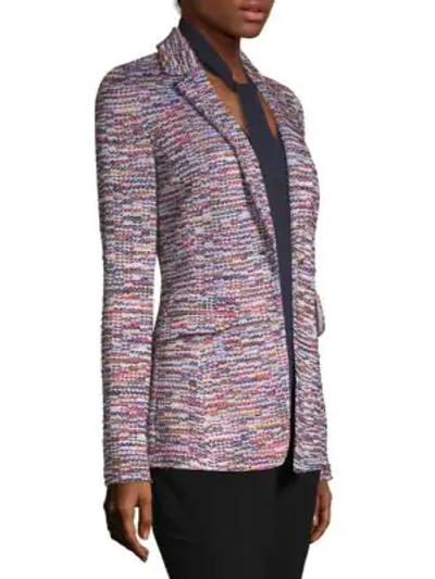 Shop St. John Multi-color Tweed Jacket