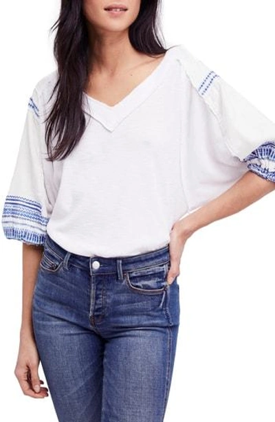 Shop Free People Bubble Shirt In White