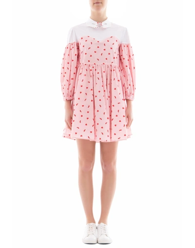 Shop Vivetta Pink Cotton Dress