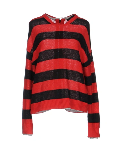 Shop Just Cavalli Sweaters In Red