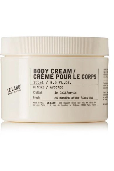 Shop Le Labo Body Cream, 250ml In Colorless