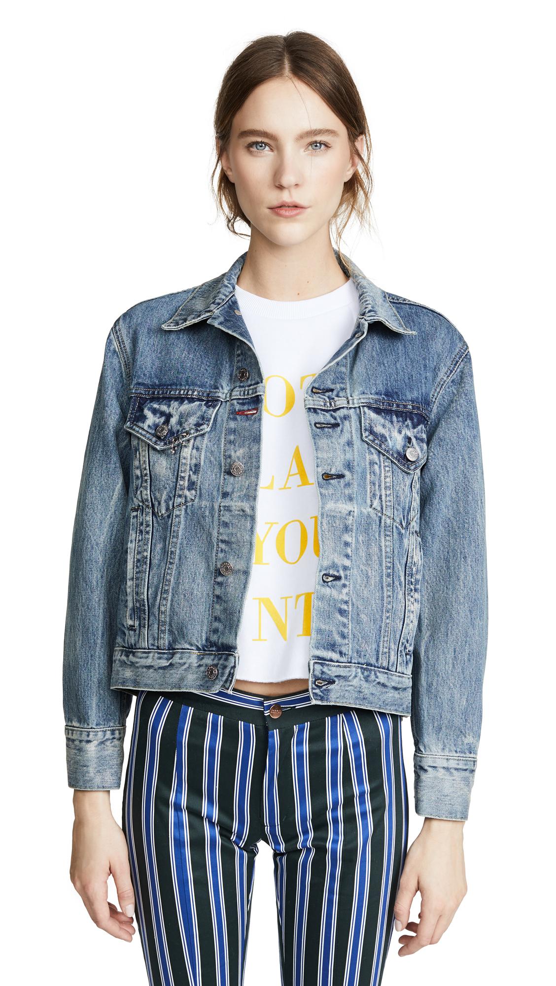 sandy liang denim jacket