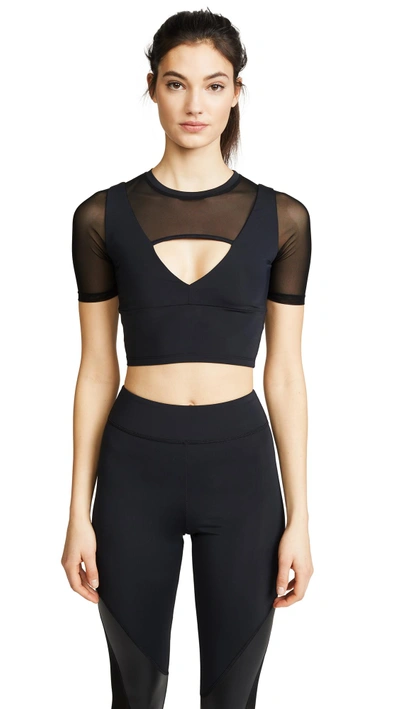 Shop Cushnie Et Ochs Clemence Crop Top In Black