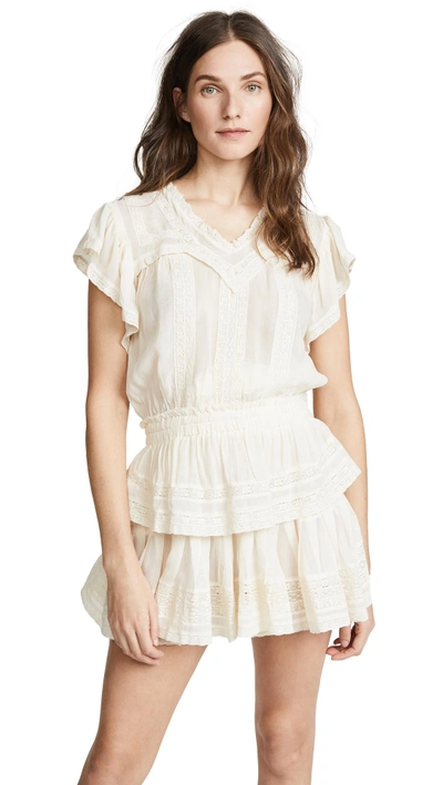 Shop Loveshackfancy Chelsea Dress In White
