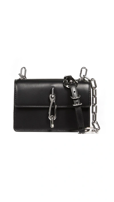 Shop Alexander Wang Hook Small Cross Body Bag In Black