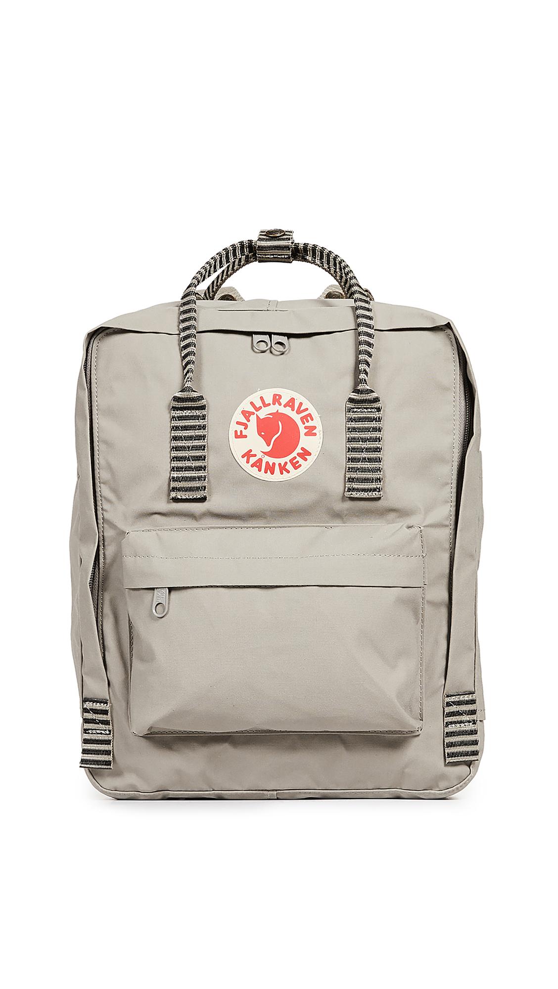 kanken backpack fog striped