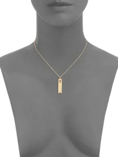 Shop Devon Woodhill Pink Sapphire & Gold Pendant Necklace