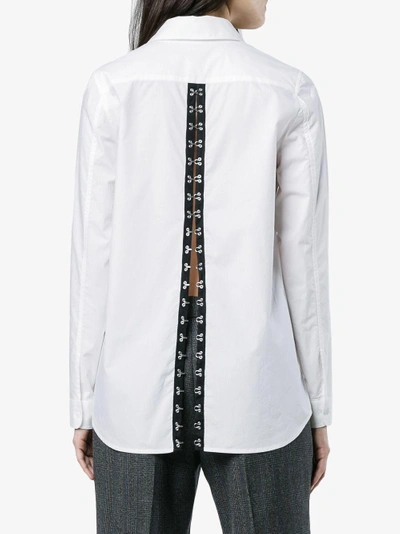 Shop Proenza Schouler Long Sleeve Button Down In White