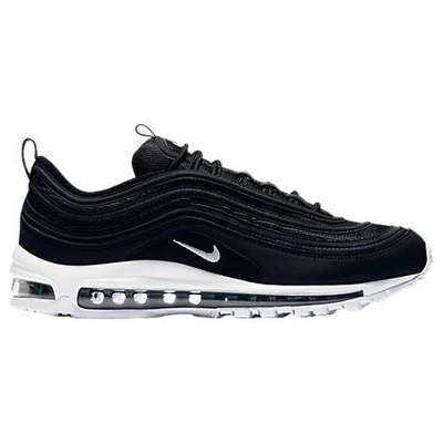 Shop Nike Men's Air Max 97 Casual Shoes In Black/white