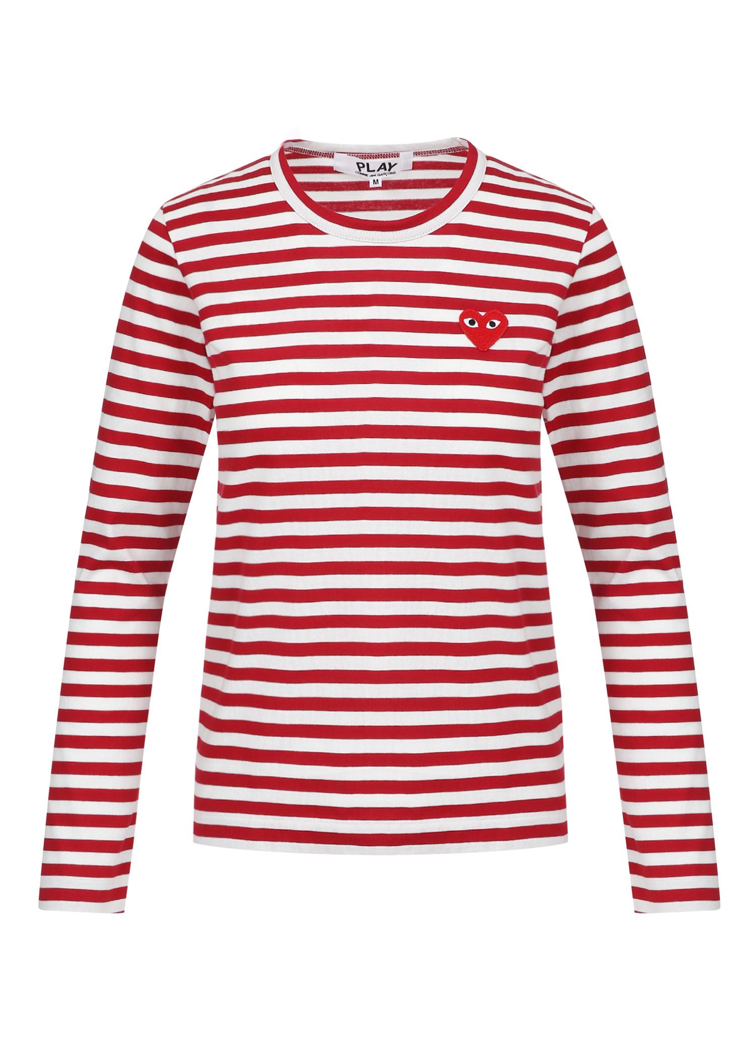 comme des garcons red shirt