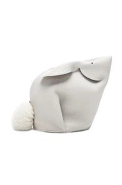 Shop Loewe Mini Bunny Bag In White
