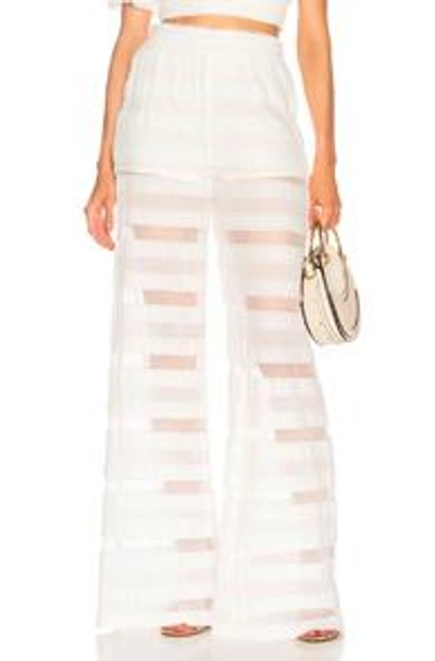 Shop Jonathan Simkhai Cover Up Pant In White