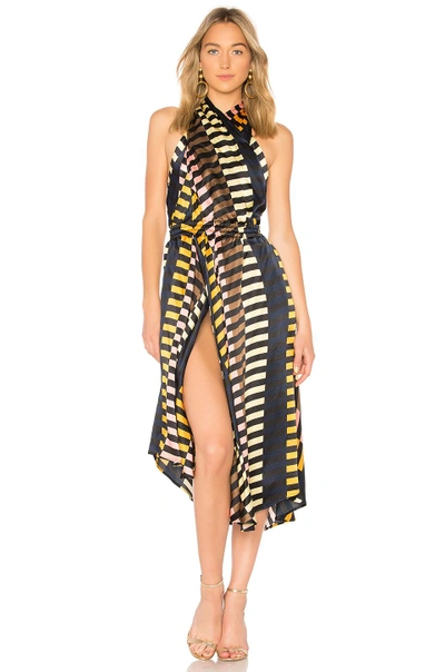 Shop Apiece Apart Nightingale Wrap Dress In Majorelle