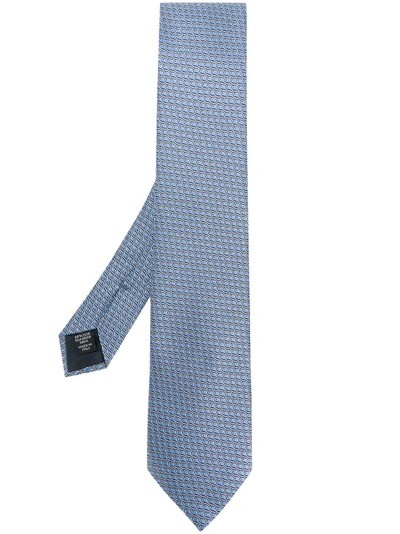 Shop Ermenegildo Zegna Printed Style Tie