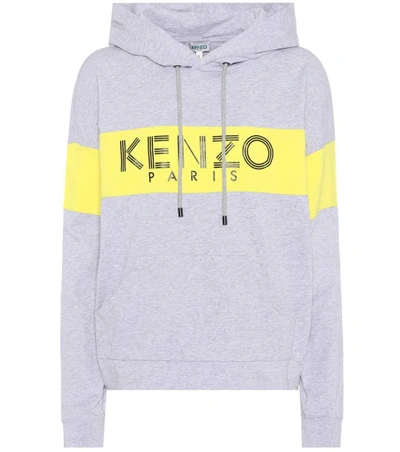 Shop Kenzo Cotton Logo Hoodie