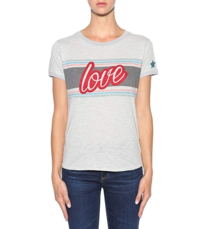 Shop 81 Hours Love Cotton T-shirt In White