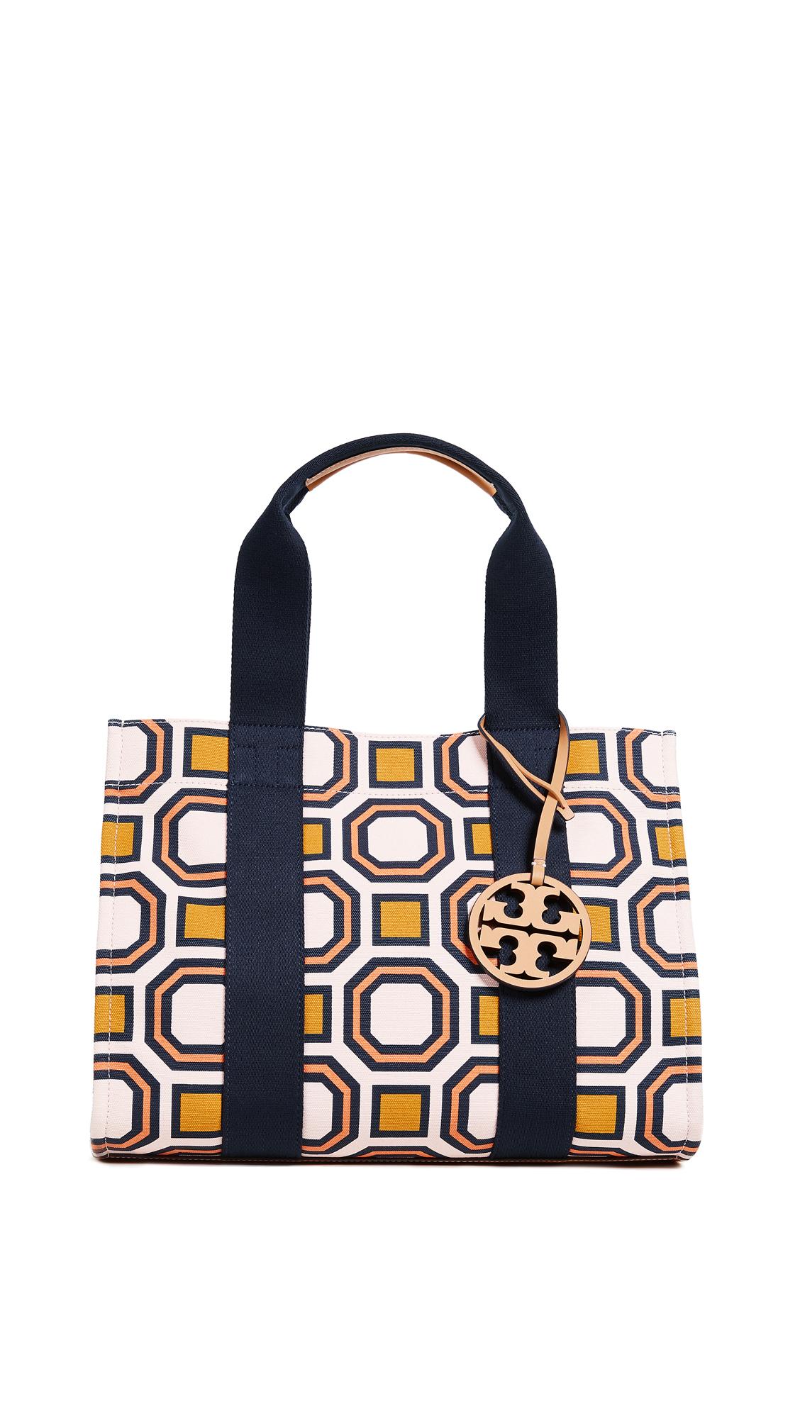 tory burch ella mini leather tote