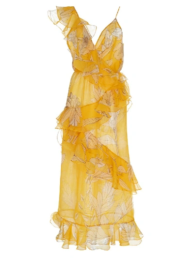 Shop Johanna Ortiz Sunlight Silk Organza Dress
