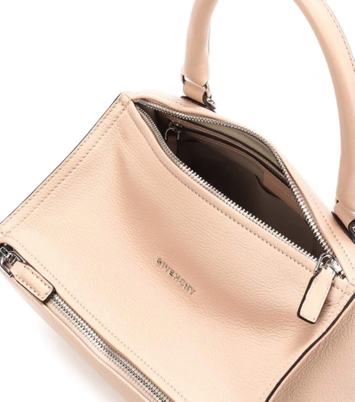 Shop Givenchy Pandora Small Leather Shoulder Bag In Pink