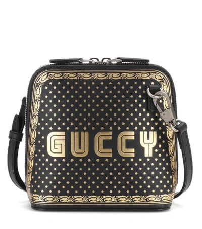 Shop Gucci Guccy Leather Shoulder Bag In Female