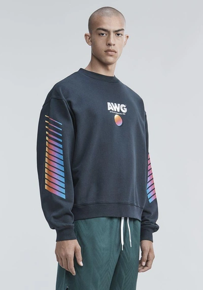 Alexander Wang Awg Sweatshirt In Black | ModeSens