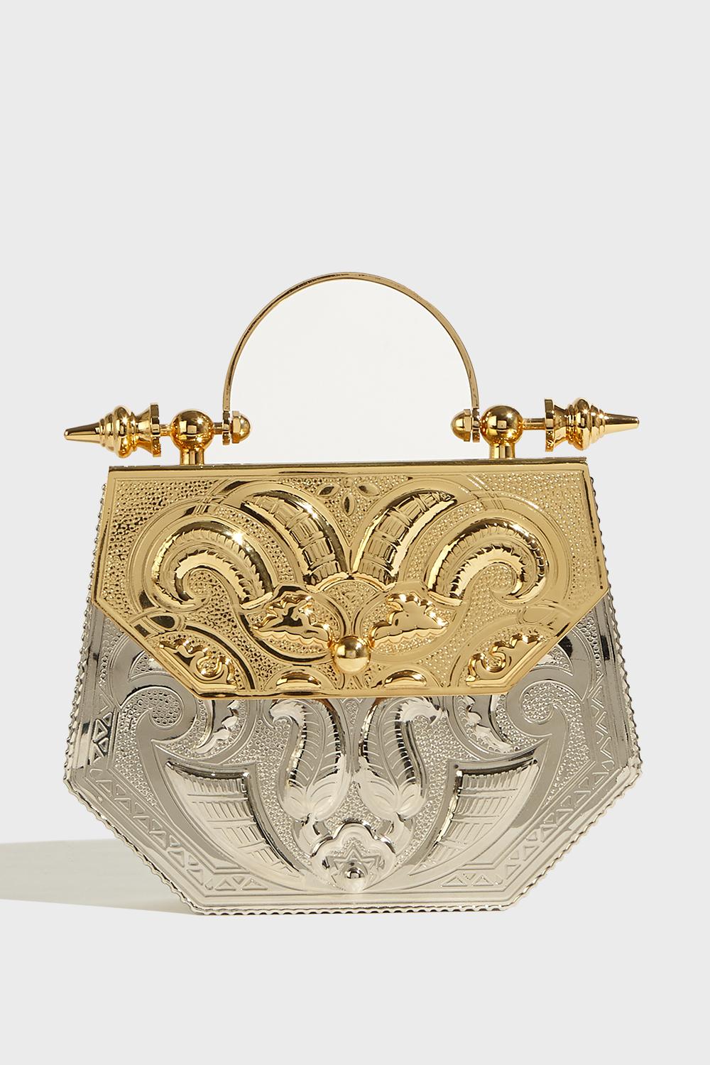 okhtein gold bag