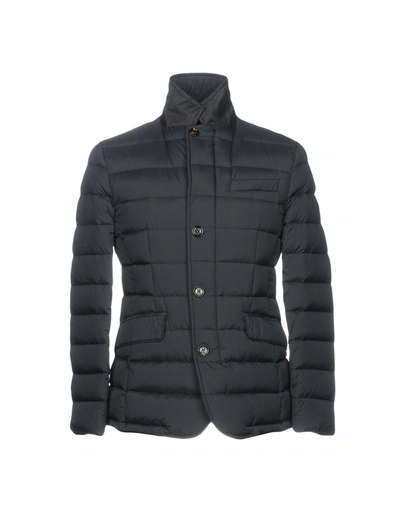 Moorer Down Jacket In Slate Blue
