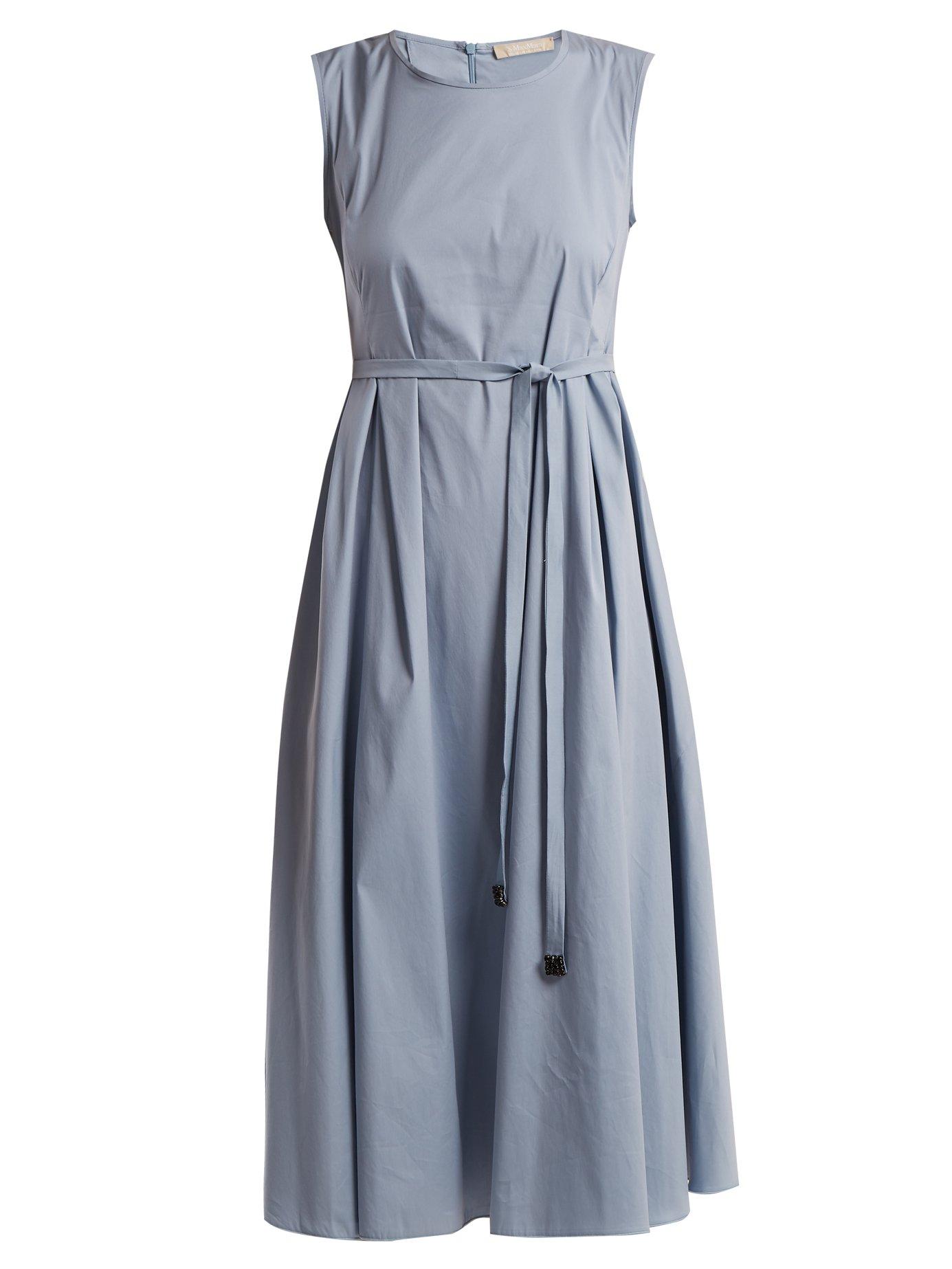 max mara light blue dress