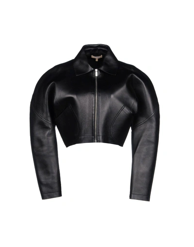 Shop Michael Kors Jackets In Black