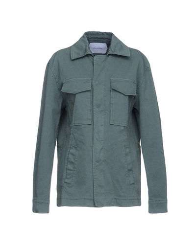 Shop Aglini Jacket In Military Green