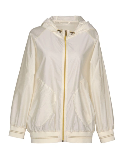 Shop Add Woman Jacket Ivory Size 4 Polyester In White